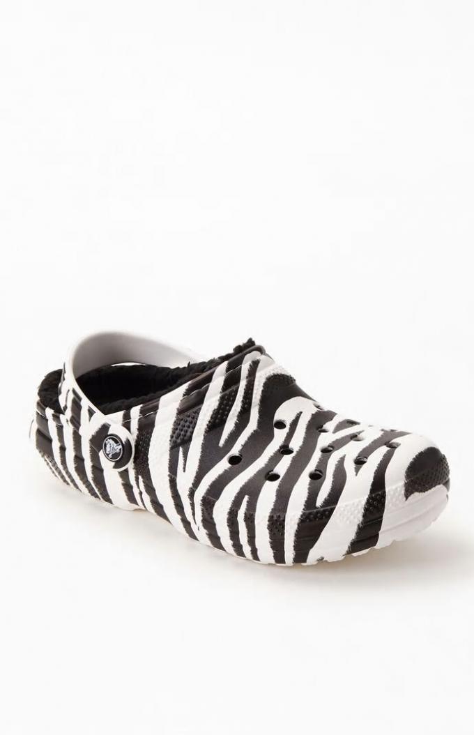 Mens/Womens Classic Lined Animal Print Clogs Zebra | Crocs Sandals & Slides  ⋆ Buse Dekorasyon